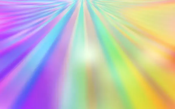 Luz Multicolor Vector Abstracto Diseño Borroso Ilustración Colores Brillantes Estilo — Vector de stock