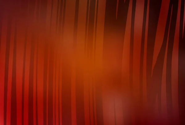 Rouge Foncé Vecteur Jaune Motif Flou Coloré Illustration Abstraite Scintillante — Image vectorielle