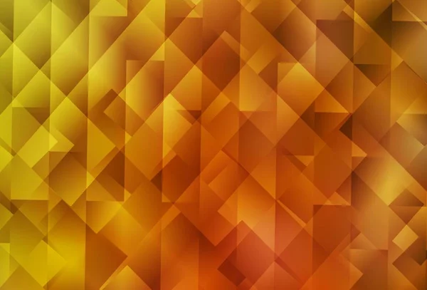 Светло Оранжевый Векторный Фон Многоугольном Стиле Иллюстрация Набором Красочных Прямоугольников — стоковый вектор