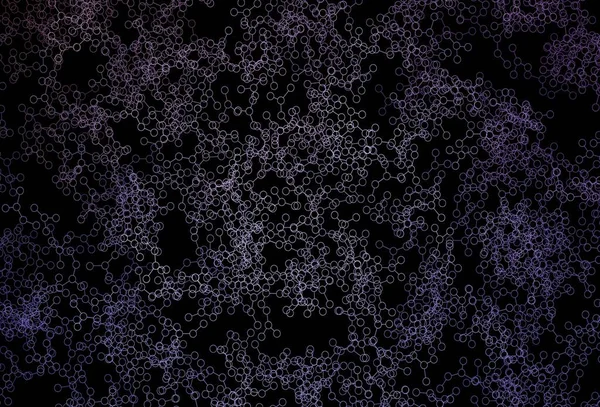 Fondo Vectorial Dark Purple Con Datos Inteligencia Artificial Estructura Coloreada — Archivo Imágenes Vectoriales