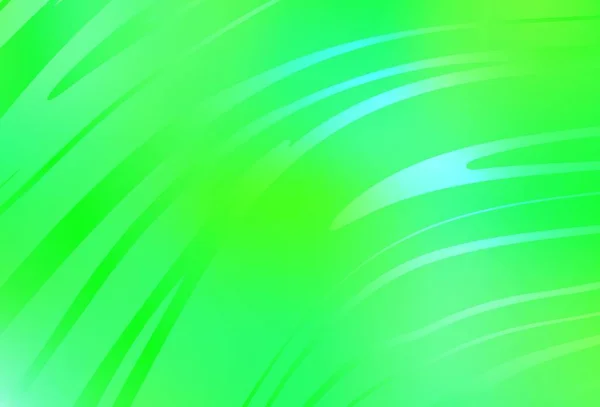 Modèle Vectoriel Vert Clair Jaune Avec Lignes Illustration Colorée Brillante — Image vectorielle