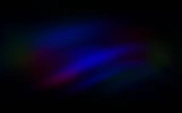 Темний Синій Червоний Вектор Розмиває Яскраву Текстуру Зовсім Нова Кольорова — стоковий вектор