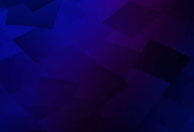 Koyu pembe, eşkenar dörtgenli mavi vektör şablonu. Renkli dikdörtgenleri olan bir resim. Web siteleri için şablon kullanılabilir.