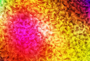 Koyu Çokrenkli vektör soyut çokgen arkaplan. Origami tarzında gradyan ile geometrik çizim. Arkaplanlarınız için desenli desen.