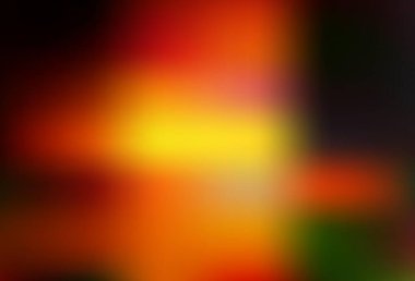 Koyu turuncu vektör soyut arkaplan. Gradyan tasarımlı, soyut, ışıltılı çizimler. Tasarımlar için arka plan.