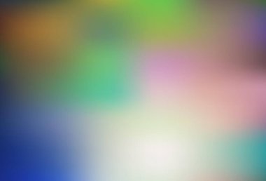 Açık mavi, yeşil vektör renkli bulanık arkaplan. Parlak renkli bir illüstrasyon. Marka kitabı için zarif bir arkaplan.