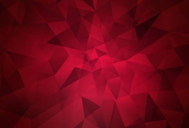 Karanlık Mor vektör soyut mozaik zemin. Gradyanı olan üçgen geometrik örnek. Cep telefonunun arka planının şablonu.