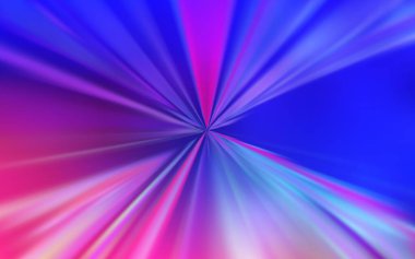 Açık pembe, mavi vektör bulanık arkaplan. Yaratıcı illüstrasyon, yarım tonlu ve eğimli. İş tasarımınız için yeni biçim.