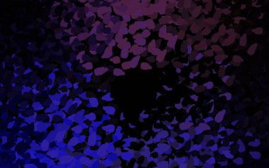 Soyut şekilli koyu mor vektör arkaplan. Soyut gradyan şekilli basit renkli çizimler. Duvar kağıtları için zarif tasarım.