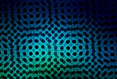 Lacivert, benekli yeşil vektör arkaplan. Bulanık yağmur damlaları olan soyut bir çizim. Reklamlar, broşürler için desen.