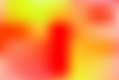 Açık Kırmızı, Sarı vektör soyut parlak şablonu bulanıklaştırdı. Gradyan ile modern soyut çizim. Tasarımının yeni yolu.