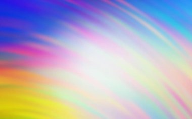 Açık Çoklu Renkli Vektör Arkaplanı Wry çizgileri ile. Alnında çizgiler olan soyut bir çizim. İşiniz için en renkli tasarım..