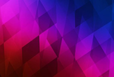 Lacivert, eşkenar dörtgenli kırmızı vektör şablonu. Renkli dikdörtgenleri olan bir resim. Web siteleri için şablon kullanılabilir.