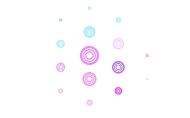 Açık Pembe, noktalı mavi vektör arkaplanı. Bulanık yağmur damlaları olan soyut bir çizim. İş ilanınız için tasarım.