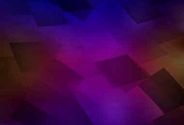 Lacivert, eşkenar dörtgenli kırmızı vektör arkaplanı. Soyut arkaplanda dikdörtgenler ve renkli gradyanlar. Web siteleri için şablon kullanılabilir.