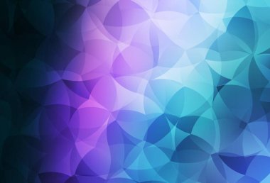 Koyu pembe, soyut şekilli mavi vektör arkaplan. Soyut gradyan şekilli basit renkli çizimler. Duvar kağıtları için zarif tasarım.