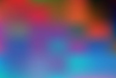 Açık yeşil, kırmızı vektör renkli bulanık arkaplan. Gradyan tasarımlı, soyut, ışıltılı çizimler. İş tasarımınız için yeni biçim.