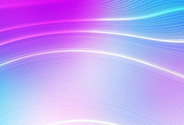 Açık pembe, mavi vektör parlak soyut fon. Gradyan ile modern soyut çizim. Tasarımlar için arka plan.