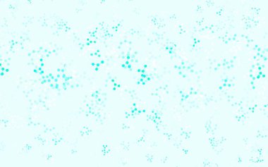 Yapay zeka yapısına sahip açık yeşil vektör şablonu. Parlak renkli bir illüstrasyon ve yapay zekanın gerçek yapısı. Zeka ve yenilik reklamları için şablon.