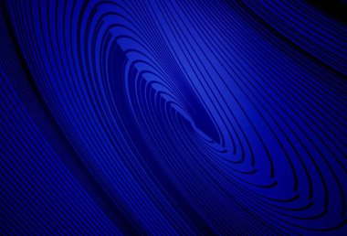 Koyu mavi çizgili vektör şablonu. Basit bir şekilde yepyeni renkli bir tasvir. İşiniz için en iyi tasarım.