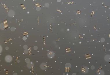 Küreli hafif gri vektör deseni. Bulanık dekoratif tasarım baloncuklu soyut tarzda. Duvar kağıtları için zarif tasarım.