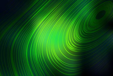 Koyu yeşil vektör soyut parlak doku. Renkli soyut çizimler ve gradyan. İşiniz için yeni tasarım.