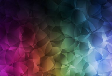 Memphis şekilli koyu renkli vektör arkaplan. Modern tarzda değişen renkli kaotik formlar. Kartvizitiniz için modern tasarım.