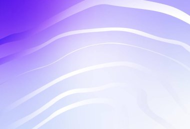 Eğri çizgileri olan açık mor vektör deseni. Değişken çizgileri olan renkli soyut çizimler. Fikirlerin için bir örnek..