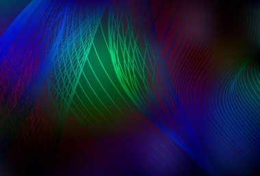 Dark Multicolor vektör soyut düzeni. Renkli soyut çizimler ve gradyan. İşiniz için yeni tasarım.