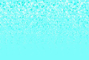 Noktalı açık yeşil vektör arkaplanı. Renkli su damlaları olan modern soyut çizimler. Poster ve web siteleri için tasarım.