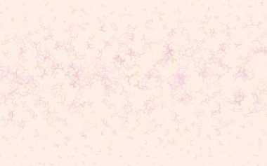 Açık Pembe, yapay zeka yapısına sahip sarı vektör şablonu. Parlak renkli bir illüstrasyon ve yapay zekanın gerçek yapısı. Poster ve teknoloji sembolü.