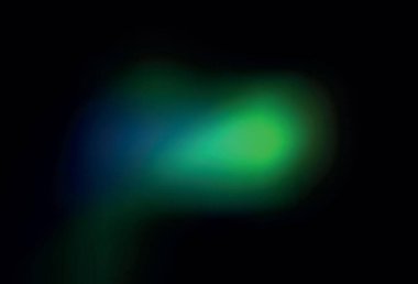 Koyu yeşil vektör bulanık ve renkli desen. Eğilimli zarif, parlak bir çizim. İşiniz için en iyi bulanık tasarım..