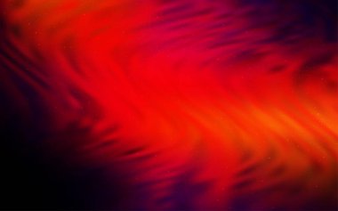 Kozmik yıldızlı koyu kırmızı vektör düzeni. Bulanık arkaplandaki ve gradyanı olan uzay yıldızları. İş ilanınız için akıllı tasarım.