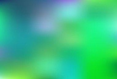 Açık mavi, yeşil vektör soyut düzeni. Görüntü tarzında tamamen yeni bir renkli çizim. Bir cep telefonu için arka plan.