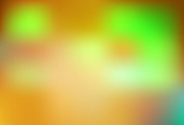 Koyu sarı vektör arka planı bulanıklaştırdı. Gradyan tasarımlı, soyut, ışıltılı çizimler. Marka kitabı için zarif bir arkaplan.