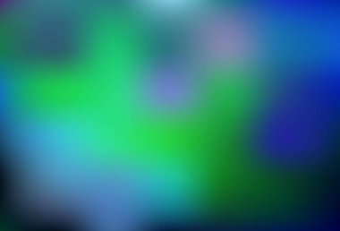 Açık BLUE vektörü soyut parlak arkaplanı bulanıklaştırdı. Soyut ve gradyan renkte renkli çizimler. Web siteniz için bulanık tasarım.