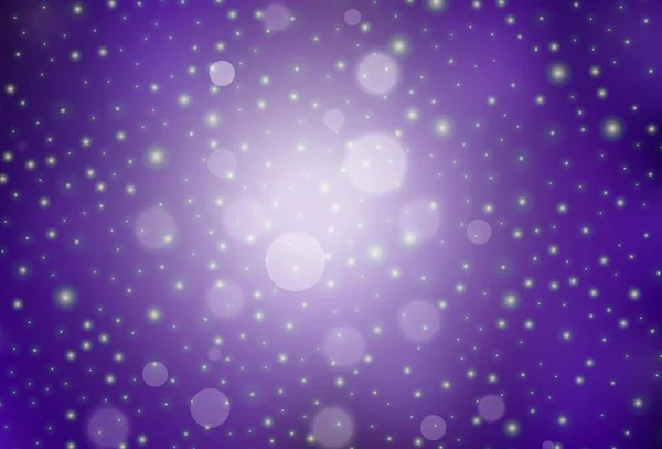 Fond Vectoriel Violet Foncé Dans Style Noël Une Illustration Intelligente — Image vectorielle