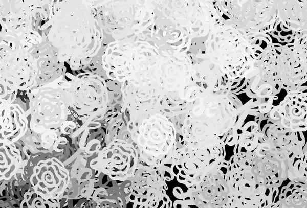 Texture Vectorielle Gris Clair Aux Formes Abstraites Design Décoratif Dans — Image vectorielle