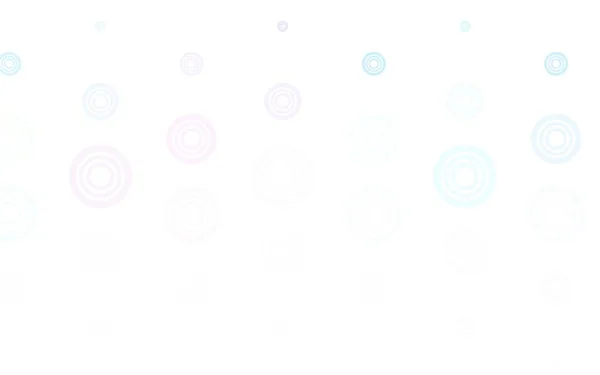 Світлий Багатобарвний Векторний Фон Бульбашками Розмитий Декоративний Дизайн Абстрактному Стилі — стоковий вектор
