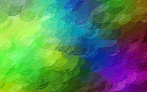 Textura Vetorial Multicolorida Clara Com Formas Poli Abstratas Ilustração Com — Vetor de Stock