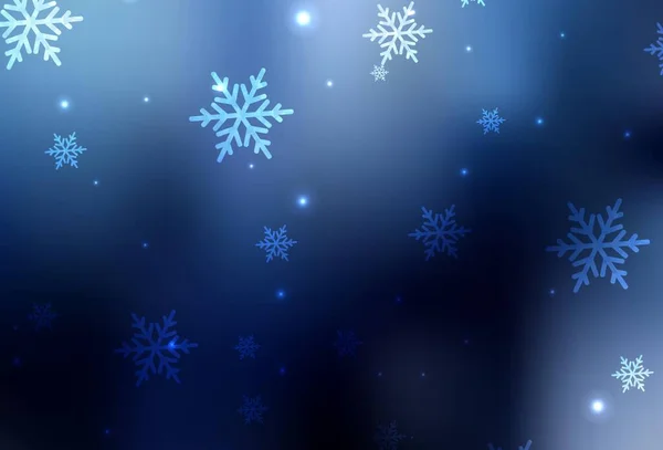 Темна Blue Векторна Текстура Стилі День Народження Барвистий Дизайн Різдвяному — стоковий вектор