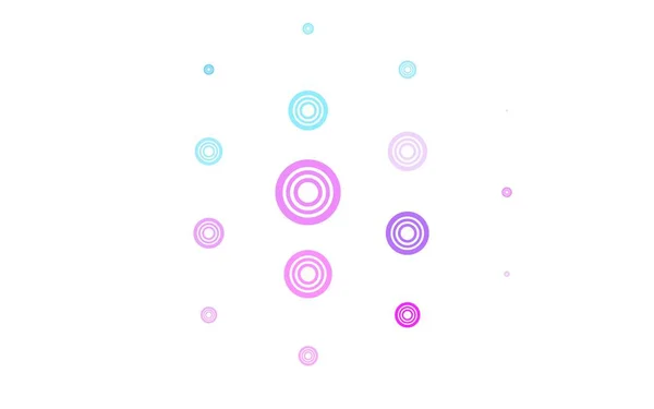 Светло Розовый Синий Векторный Отрезок Точками Блестящие Абстрактные Иллюстрации Размытыми — стоковый вектор