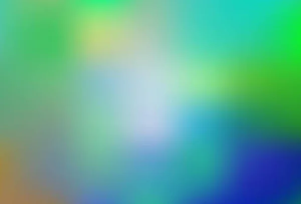 Lichtgroene Vector Abstracte Wazige Achtergrond Glitter Abstracte Illustratie Met Gradiënt — Stockvector