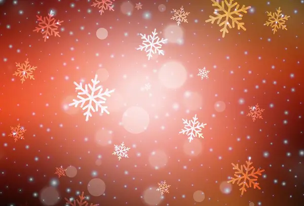 Светло Красная Векторная Текстура Стиле Дня Рождения Красочная Иллюстрация Рождественскими — стоковый вектор