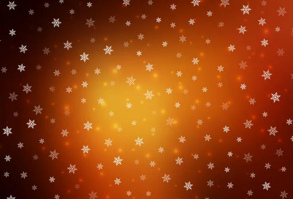 Dunkelrotes Vektorlayout Neujahrsstil Einfache Gradienten Illustration Mit Weihnachtlichen Attributen Muster — Stockvektor