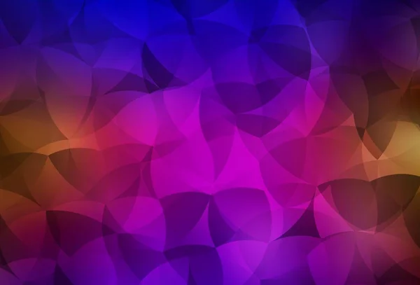Bleu Foncé Motif Polygonal Abstrait Vecteur Rouge Une Toute Nouvelle — Image vectorielle