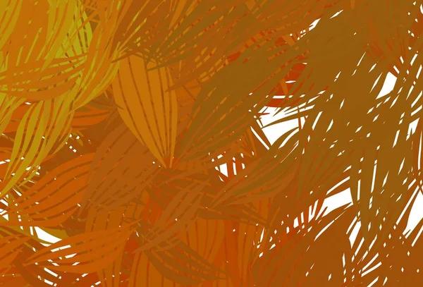 Textura Vectorial Naranja Claro Con Formas Abstractas Formas Caóticas Coloridas — Vector de stock