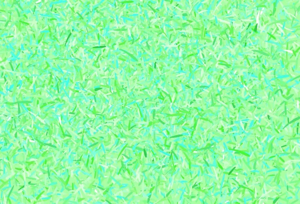 Light Green Vector Pattern Sharp Lines Glitter Abstract Illustration Colorful — Stock Vector