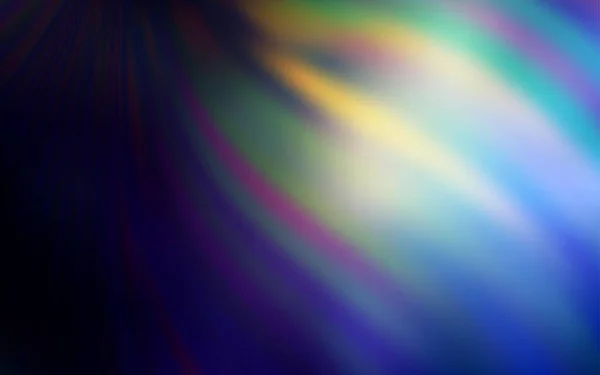 Dunkelblauer Gelber Vektor Farbenfroher Abstrakter Hintergrund Leuchtend Farbige Illustration Smarten — Stockvektor