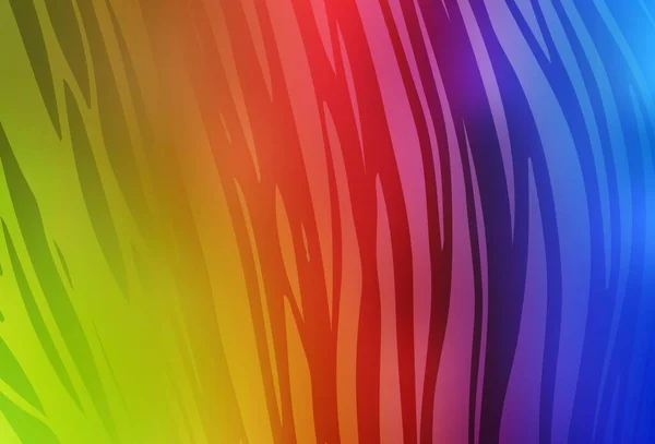 Licht Multicolor Vektor Abstrakte Helle Vorlage Moderne Abstrakte Illustration Mit — Stockvektor